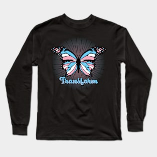 Transform Transgender Pride Long Sleeve T-Shirt